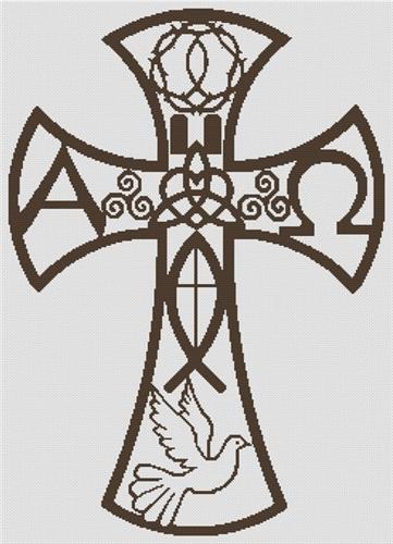 Holy Trinity Cross Tattoo